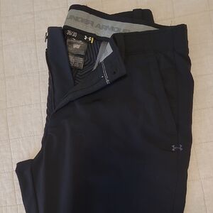 Black 36 X 30 UnderArmour Cold Gear Golf Pants